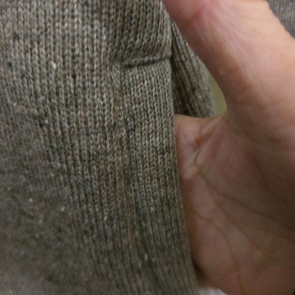 Bench Chilbe Sherpa Jacket Wool Blend Zip Snap Toggle Closure Thumb Holes Size M - Picture 7 of 12